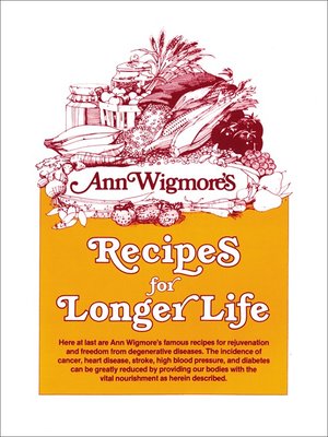 cover image of Recipes for Longer Life